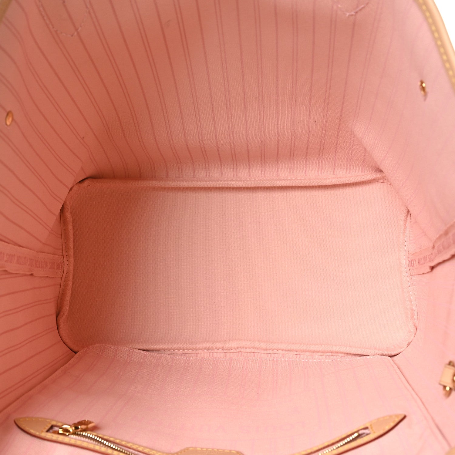 Louis Vuitton Damier Azur Neo Neverfull MM Rose Ballerine 5 of 9