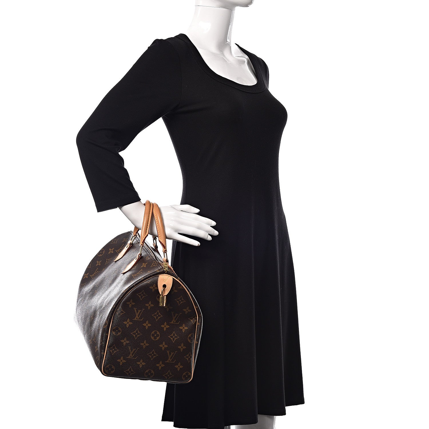 Louis Vuitton Monogram Speedy 35 2 of 17