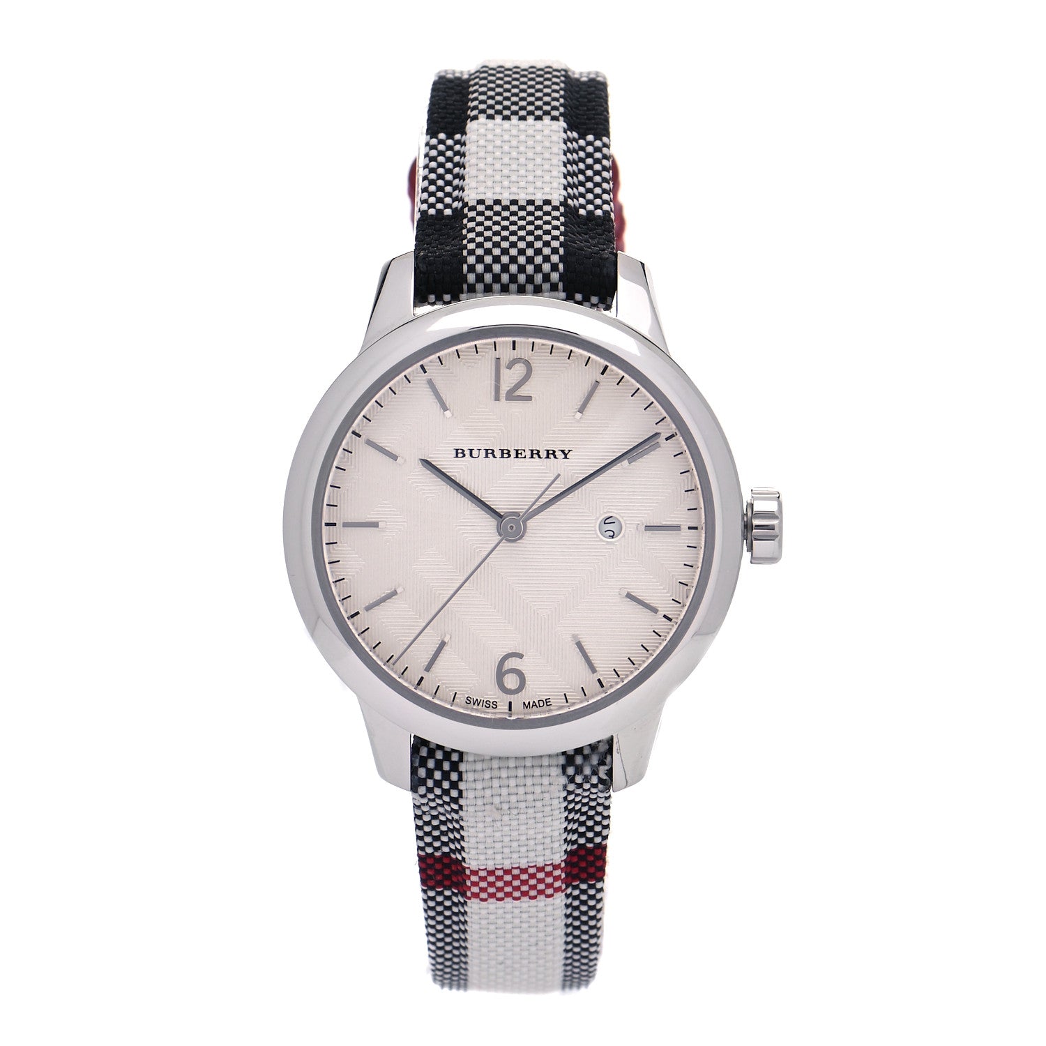 Burberry Stainless Steel Calfskin 32mm Classic Quartz Watch BU10112 1 of 7