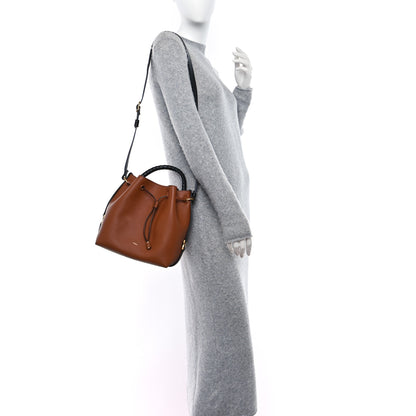 Chloe Grained Calfskin Marcie Bucket Bag Tan 2 of 8