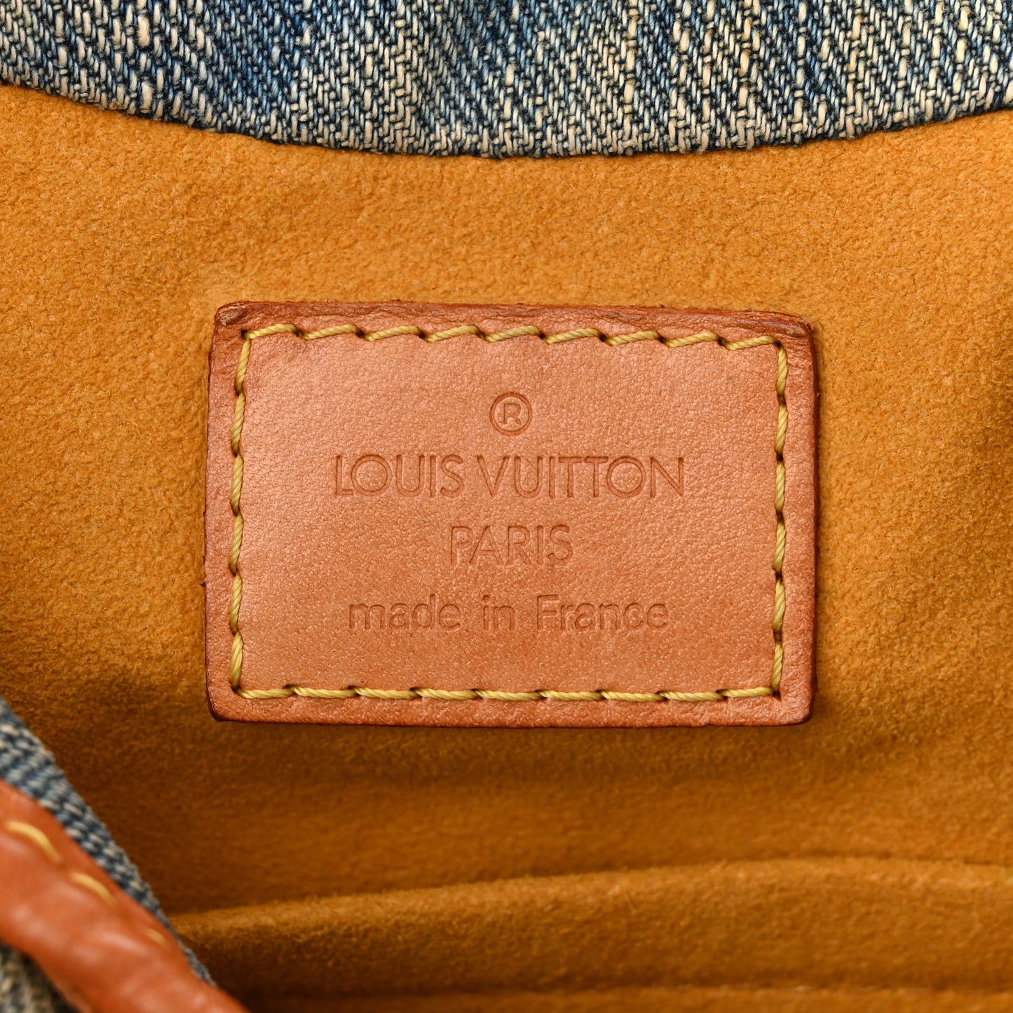 Monogram Denim Pleaty Blue