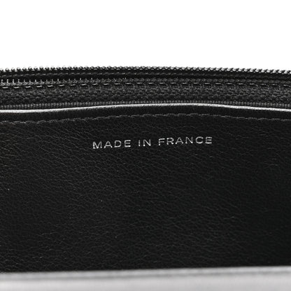 Chanel Snakeskin Wallet On Chain WOC Navy 7 of 11