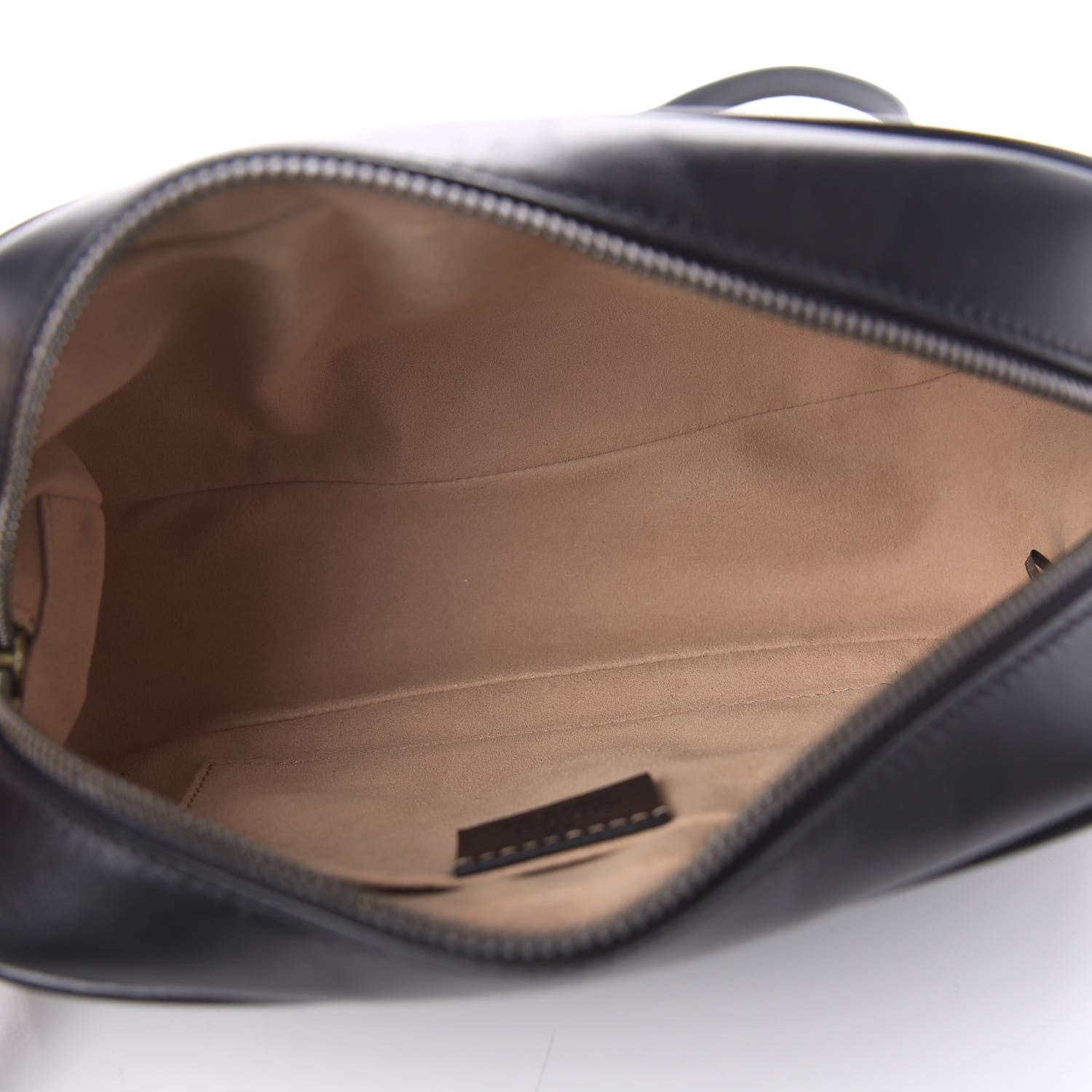 Gucci Calfskin Matelasse Small GG Marmont Chain Shoulder Bag Black 5 of 10