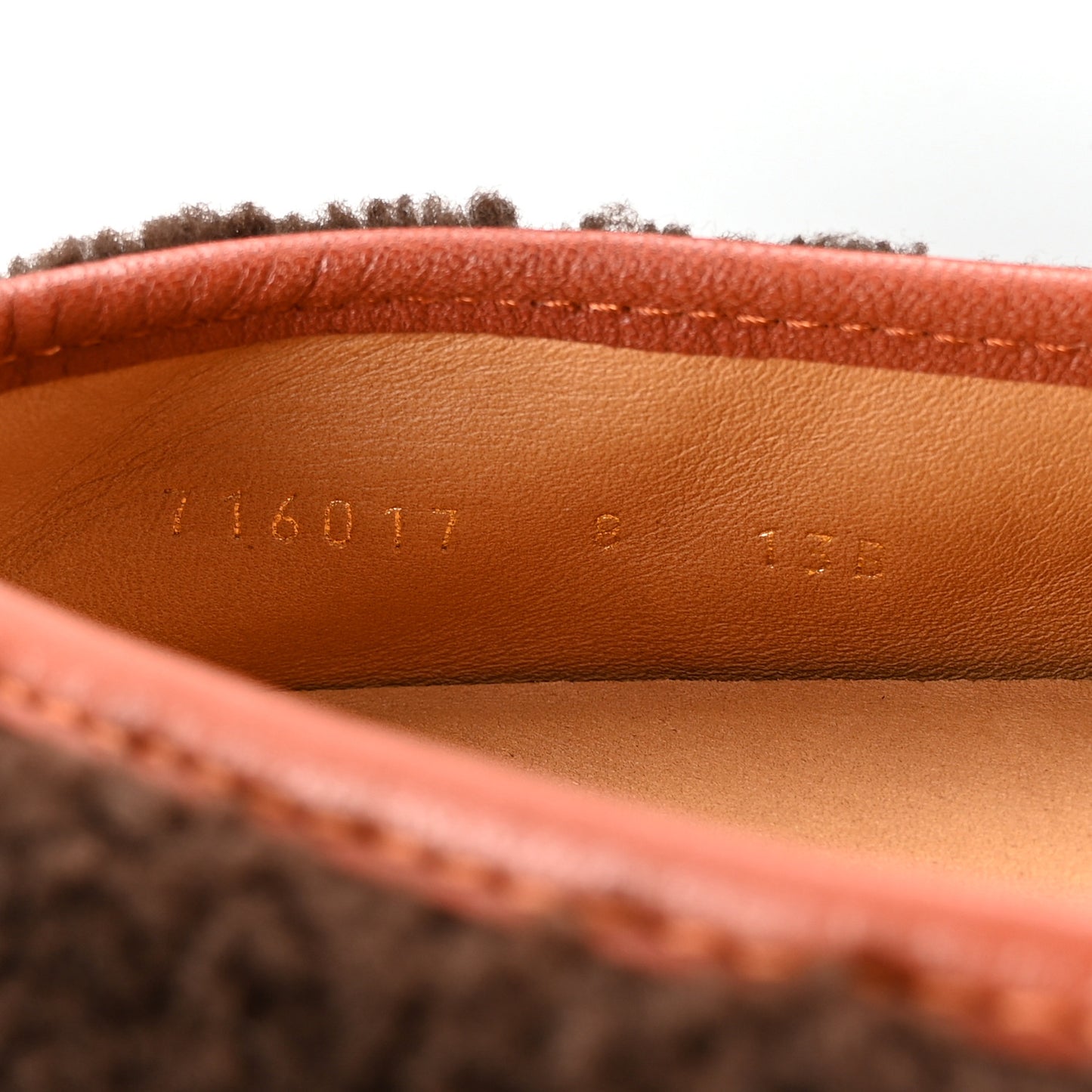 Merino Wool Mandala Goatskin Mens Horsebit Moccasin Loafers 8 Cocoa Amber Honey