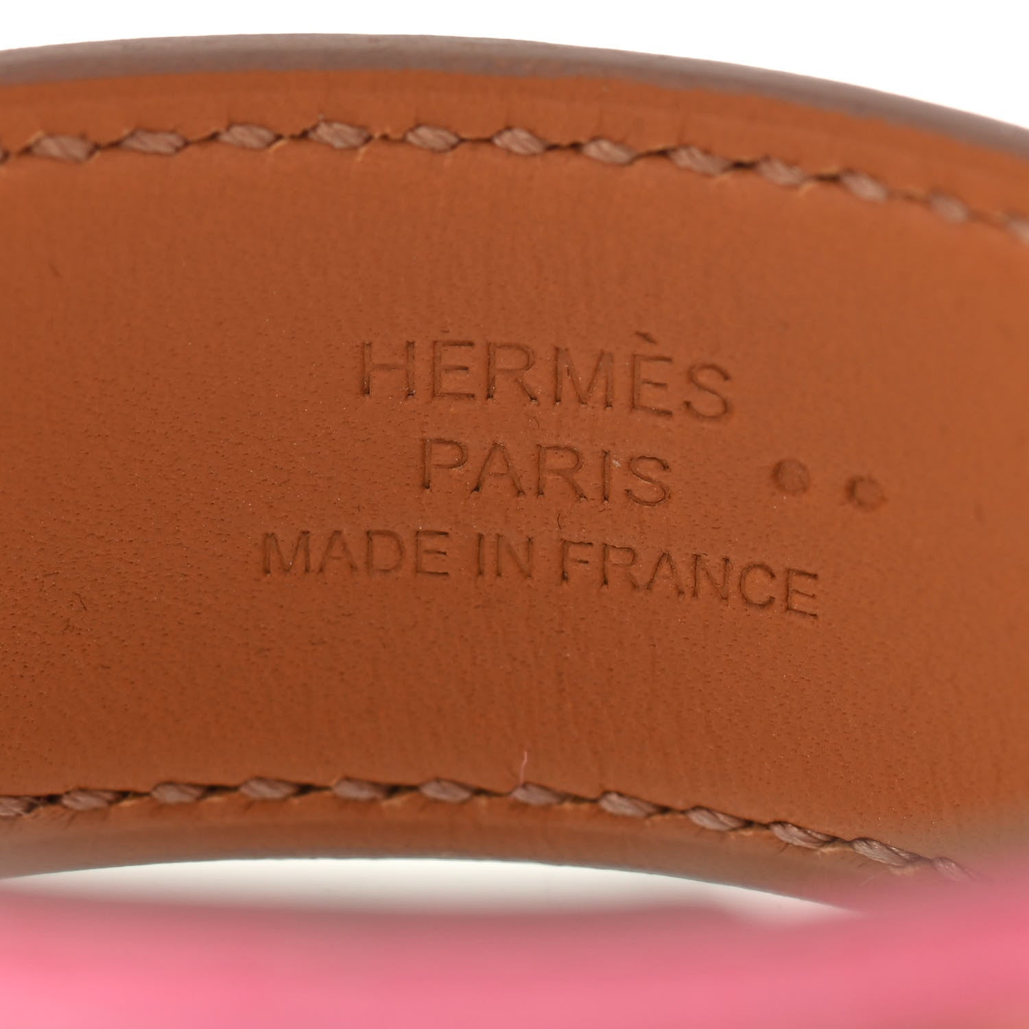 Hermes Matte Niloticus Crocodile Collier de Chien CDC 24 Bracelet T3 Rose Bubblegum 3 of 4