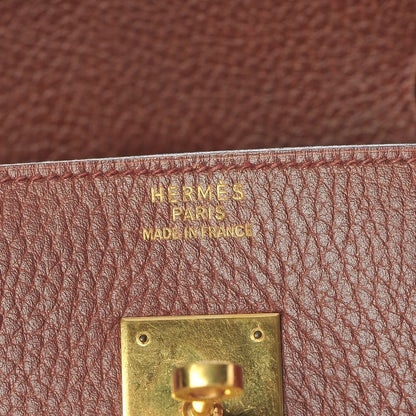 Hermes Ardennes Birkin 40 Noisette 41 of 41