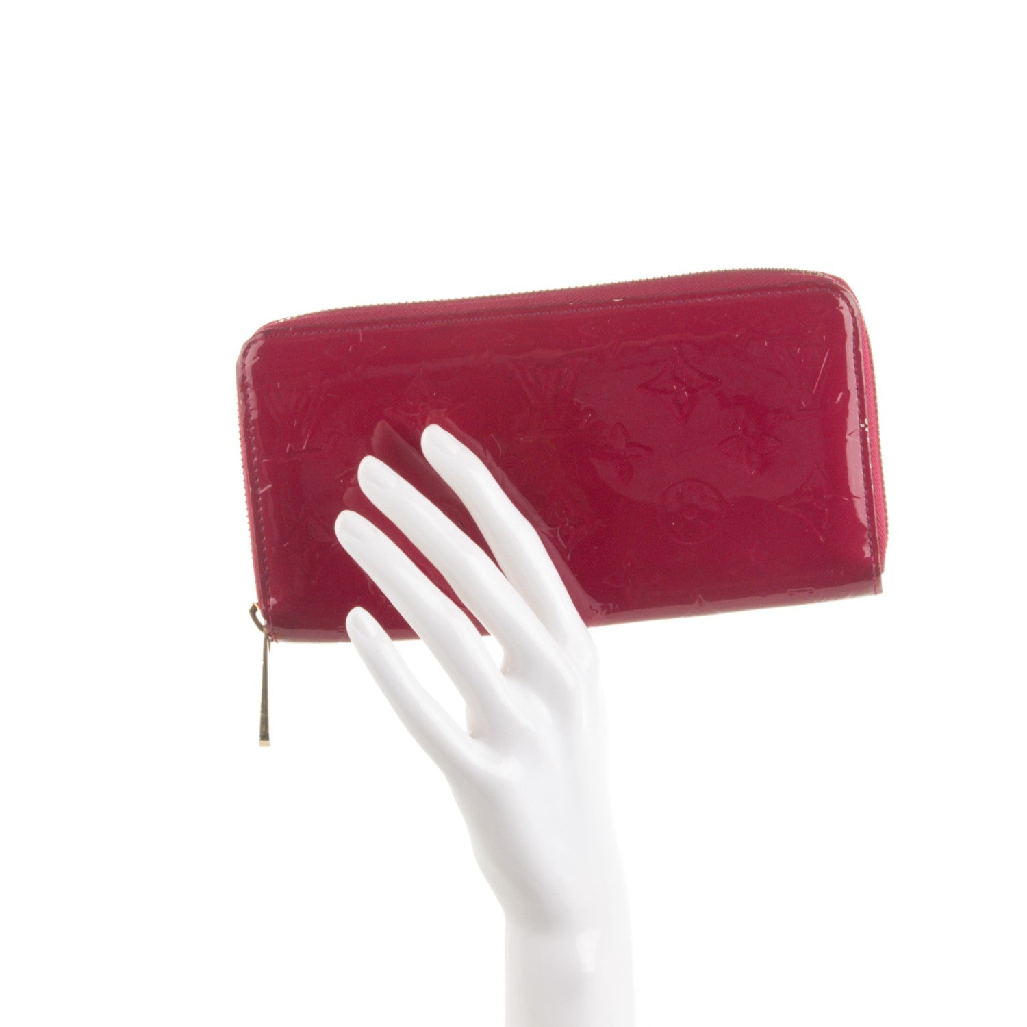 Louis Vuitton Vernis Zippy Wallet Rose Indien 2 of 9
