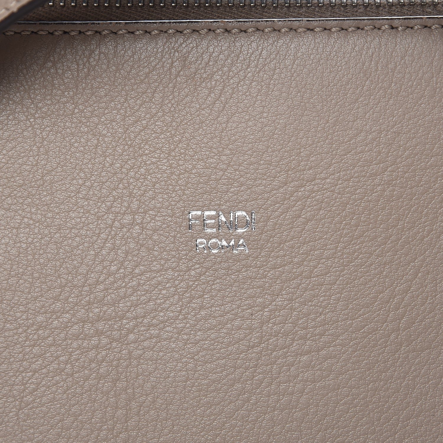 Fendi Vitello Dolce Large By The Way Boston Bag Tortora 6 of 8
