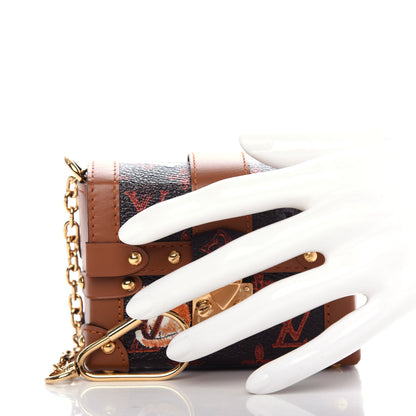 Louis Vuitton Catogram Essential Trunk Orange Marron 2 of 6