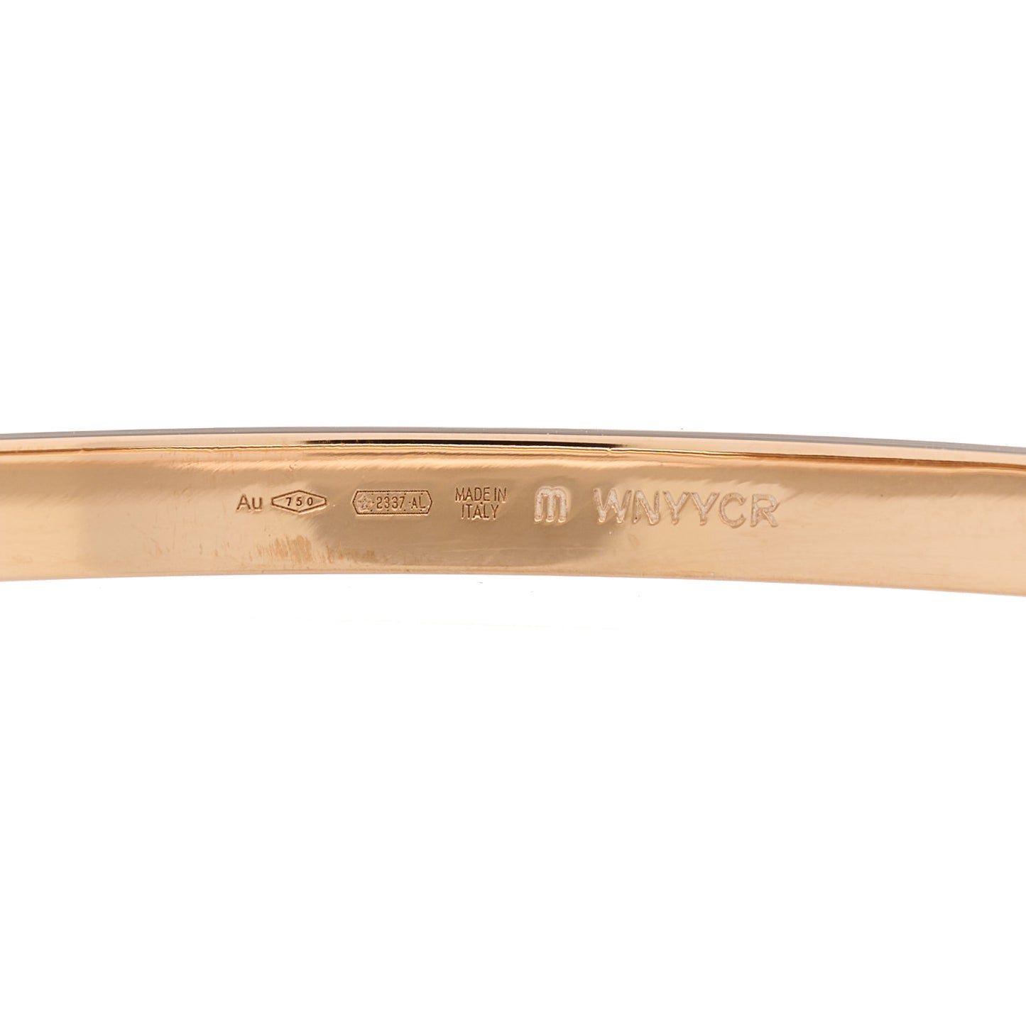 18K Rose Gold B.Zero1 Cuff Bracelet M