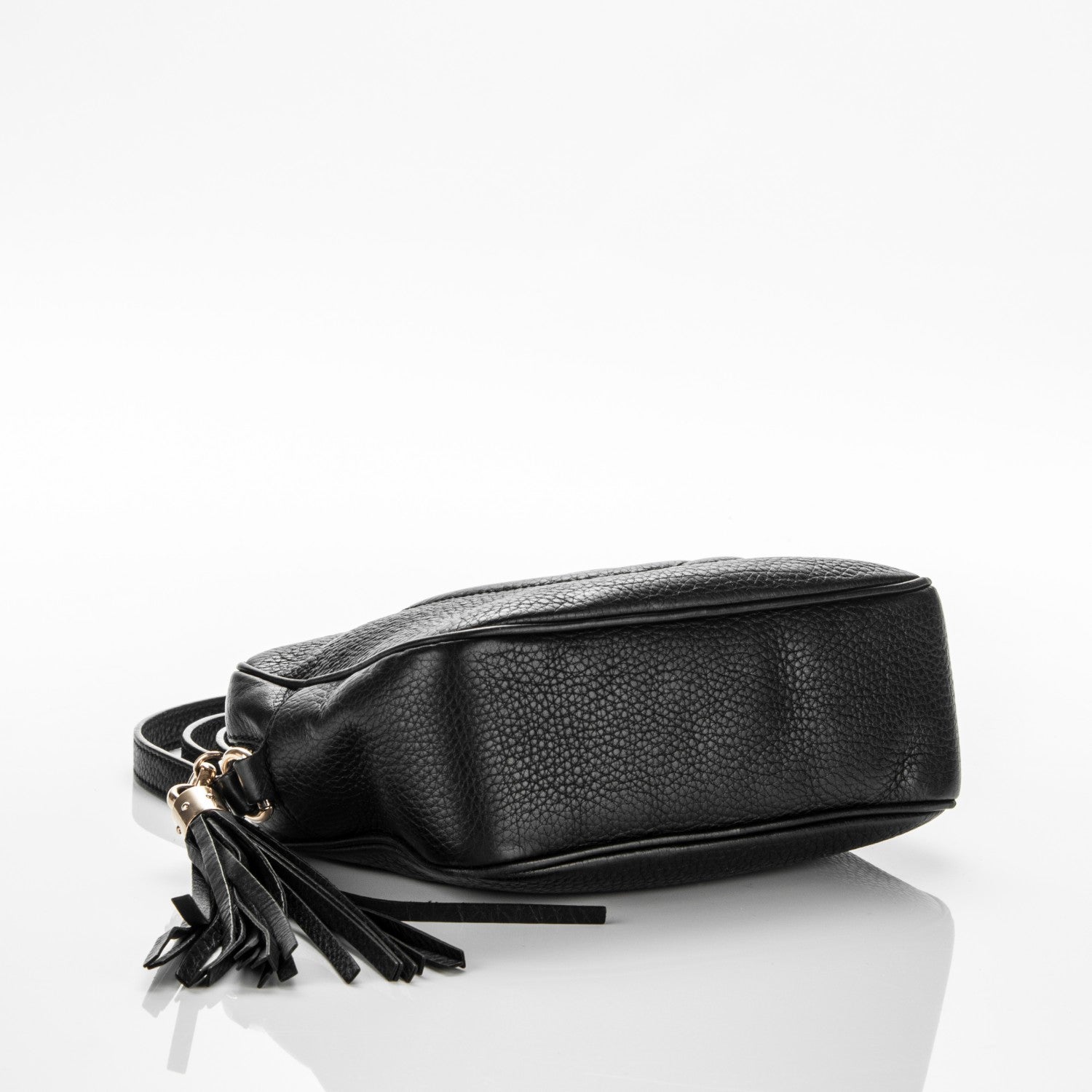 Gucci Pebbled Calfskin Small Soho Disco Bag Black 4 of 7