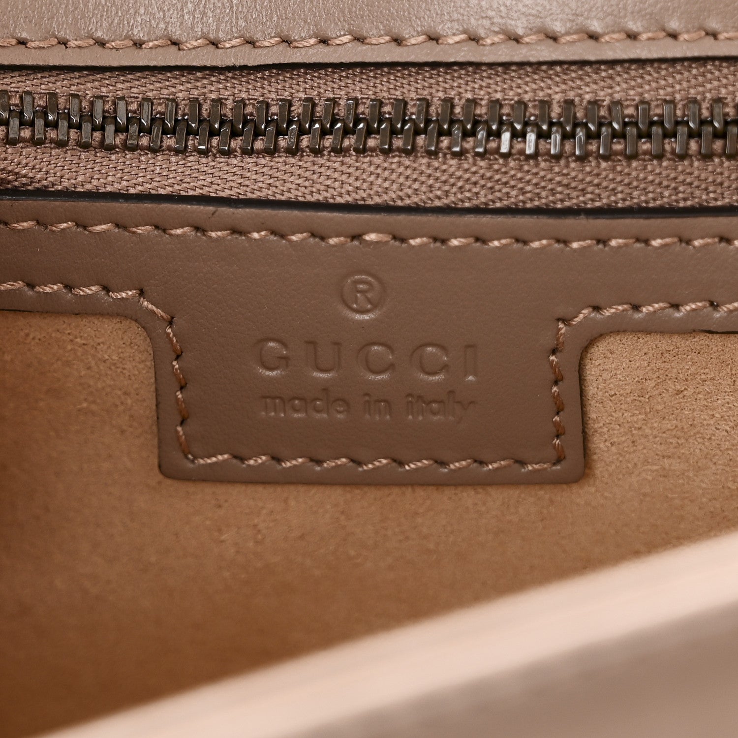 Gucci Calfskin Matelasse Small GG Marmont Shoulder Bag Porcelain Rose 6 of 10