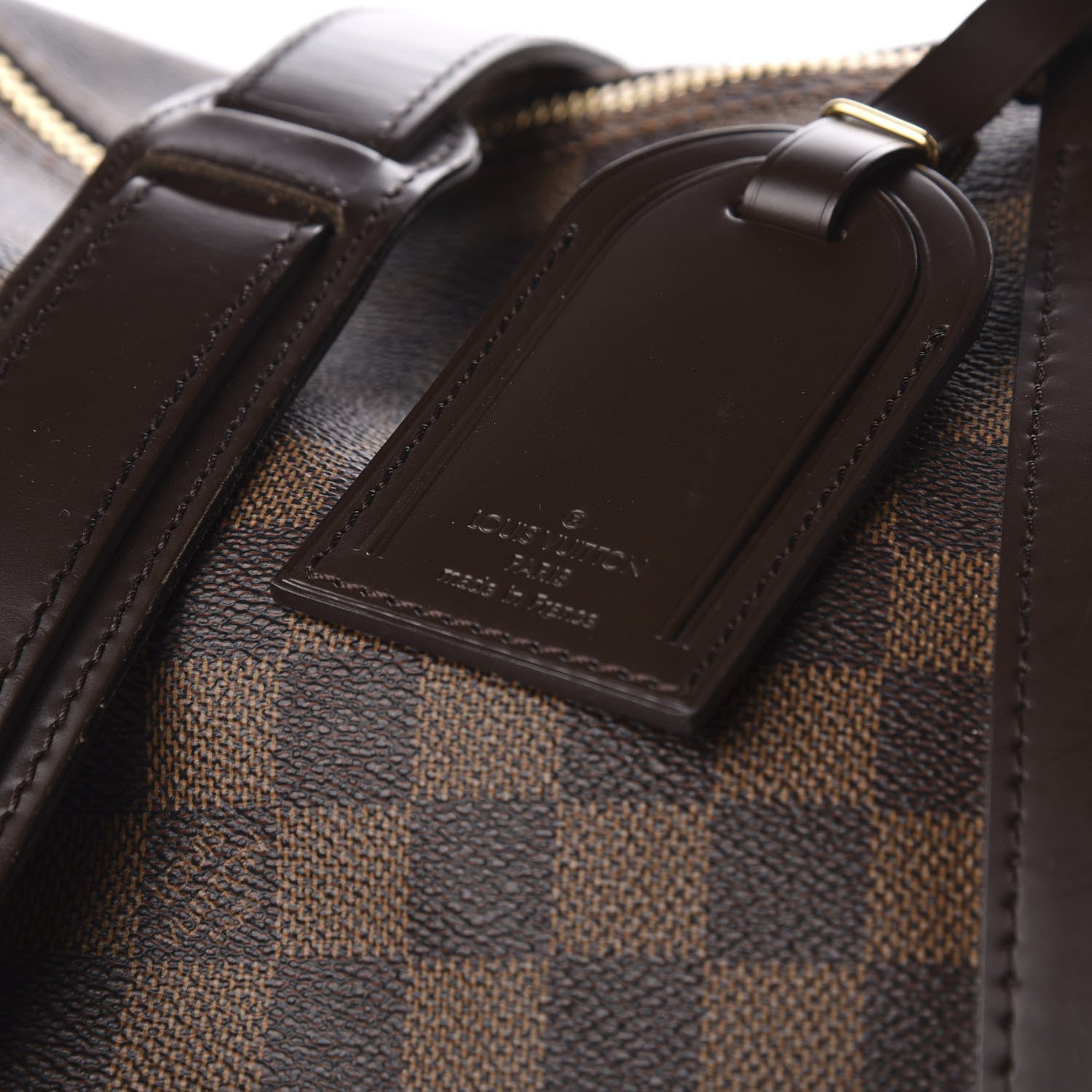 Louis Vuitton Damier Ebene Keepall Bandouliere 55 5 of 8