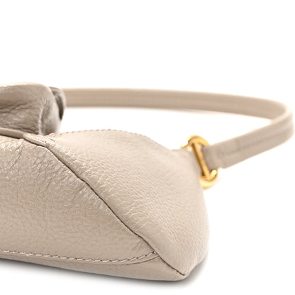 Chloe Grained Calfskin The 99 Shoulder Bag Motty Grey 9 of 9