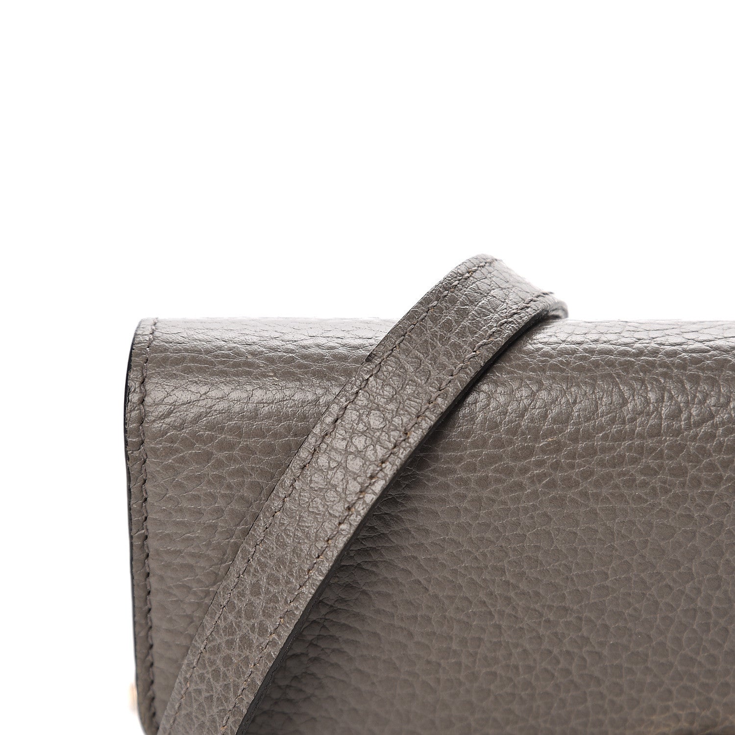 Gucci Dollar Calfskin Interlocking G Chain Wallet Loess 9 of 10