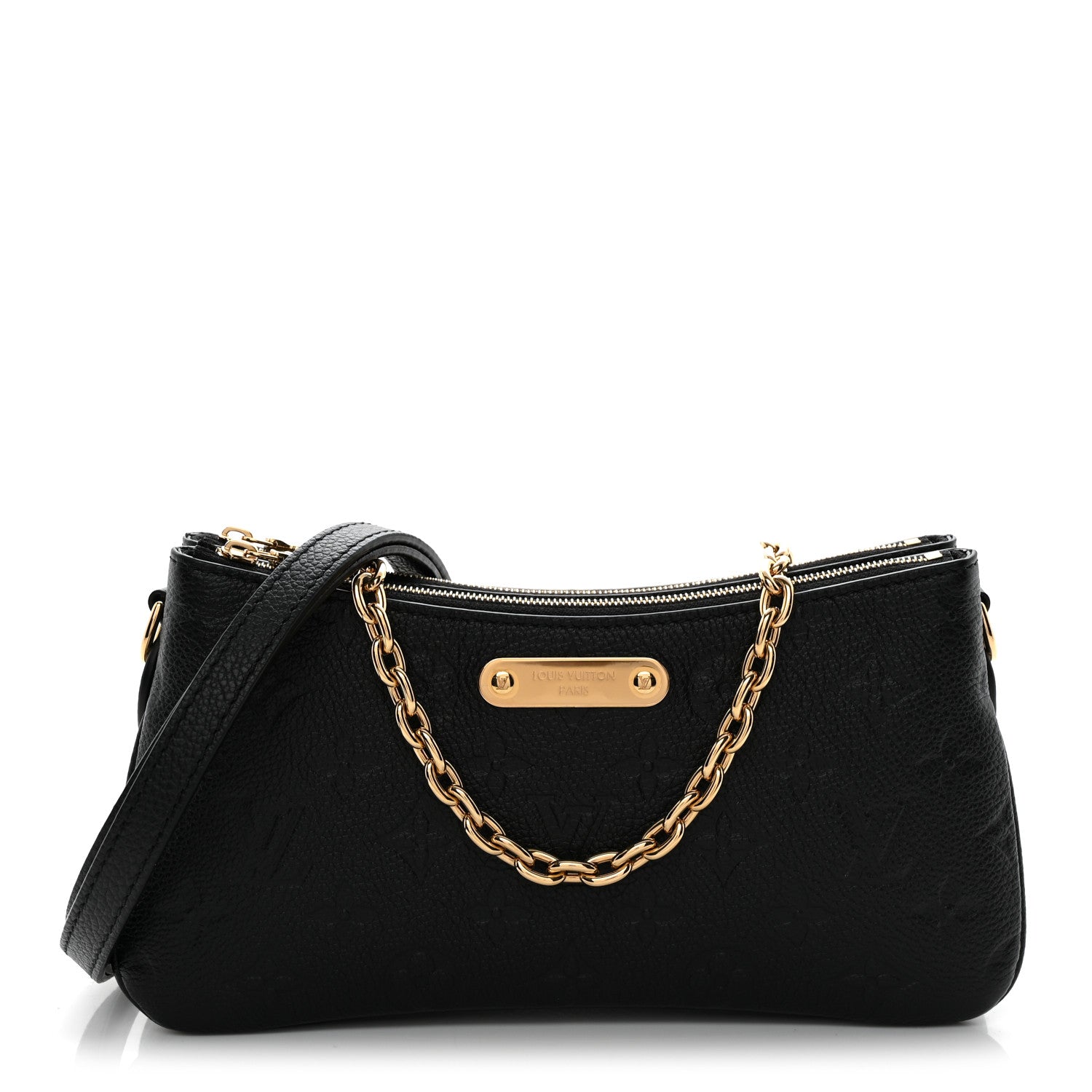 Louis Vuitton Empreinte Monogram Liv Pochette Black 1 of 10