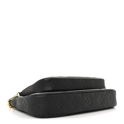 Louis Vuitton Empreinte Monogram Giant Multi Pochette Accessories Black 4 of 14