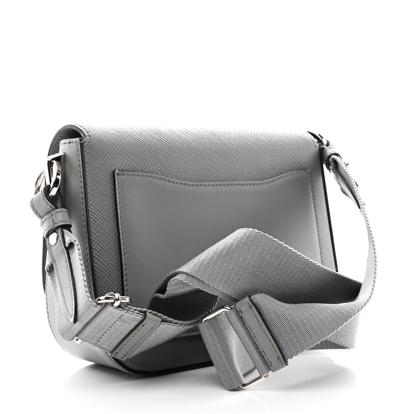 Saffiano Cuir Identity Shoulder Bag Ardesia