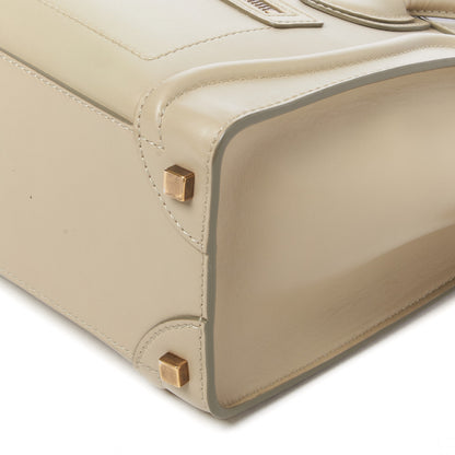 Celine Smooth Calfskin Micro Luggage Mastic 4 of 10