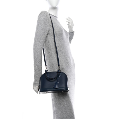 Louis Vuitton LOUIS VUITTON Epi Alma BB Indigo 2 of 11