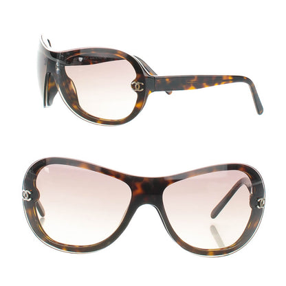 Chanel CC Logo Sunglasses 5066 Tortoise 1 of 5