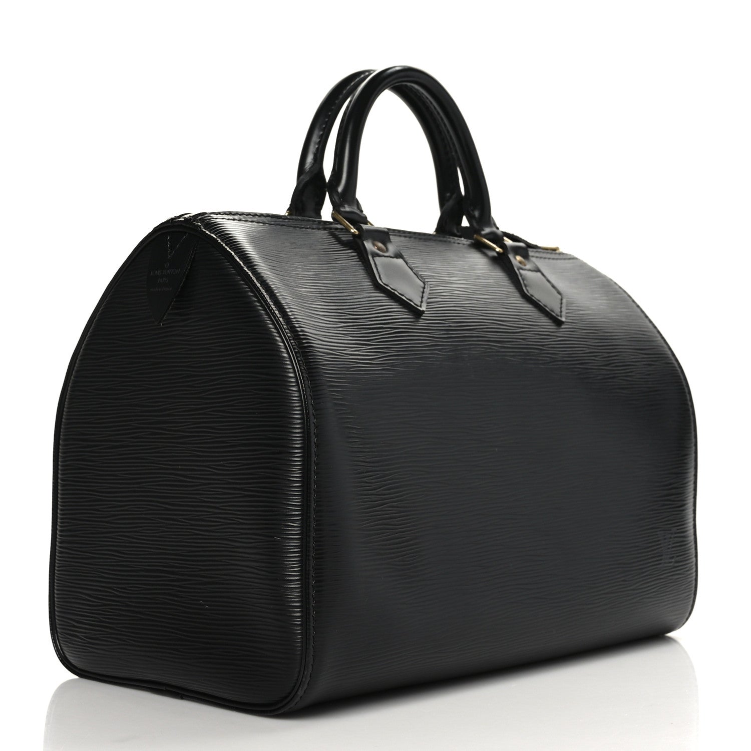 Louis Vuitton Epi Speedy 30 Black 3 of 9