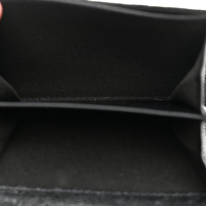 Chanel Caviar Quilted Compact Boy Wallet Black 5 of 8
