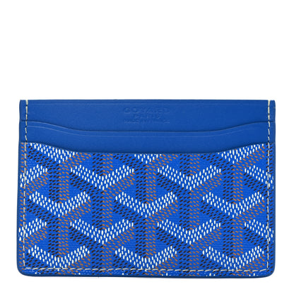 Goyard Goyardine Saint Sulpice Card Holder Sky Blue 1 of 7
