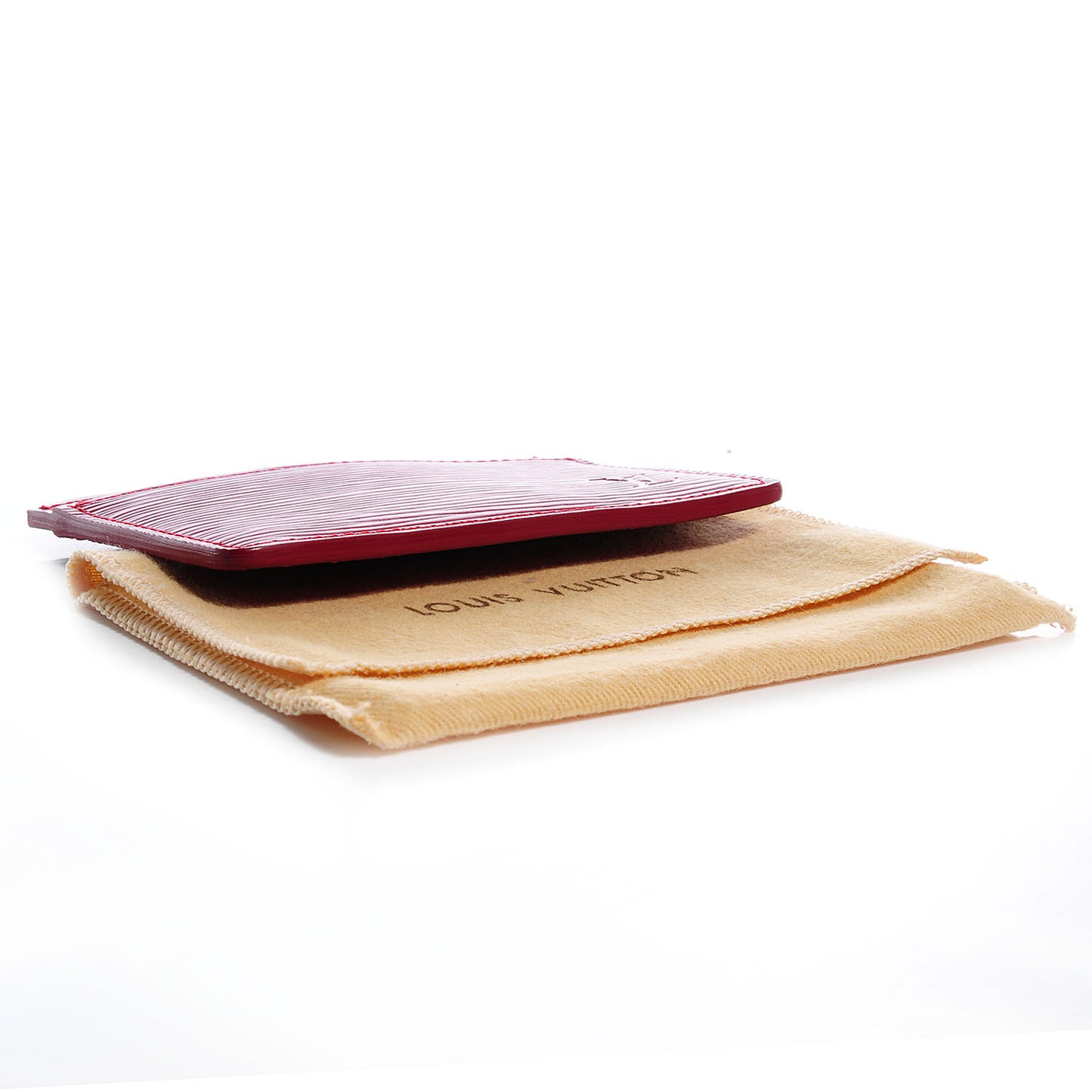 Epi Card Holder Carmine