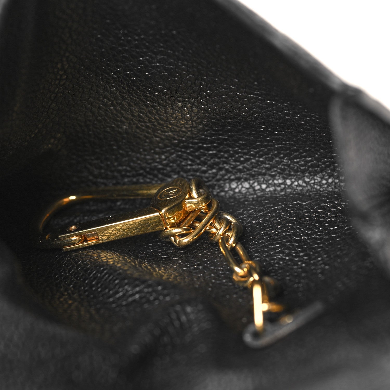 Louis Vuitton Empreinte Key Pouch Black 5 of 6