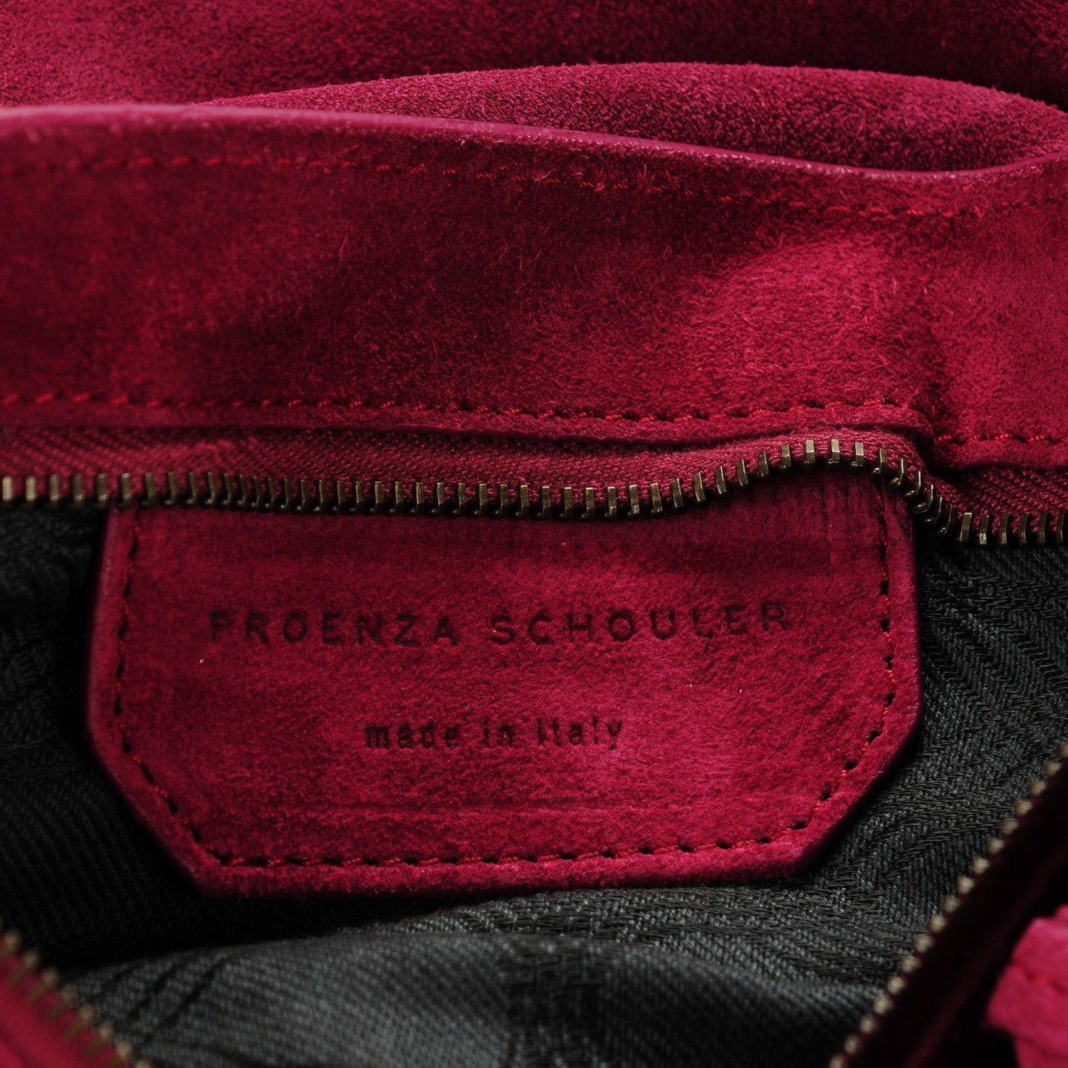 Proenza Schouler Suede Medium PS1 Satchel Chianti 6 of 7