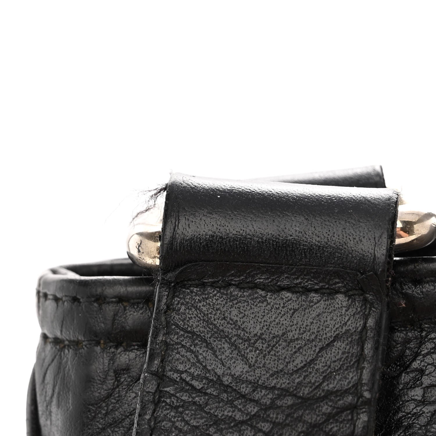 Gucci Guccissima Flat Messenger Bag Black 10 of 11