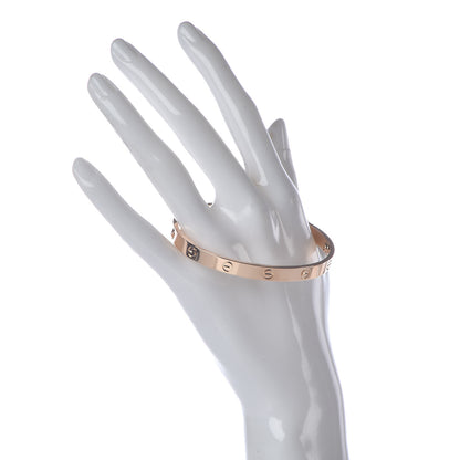 Cartier 18K Pink Gold LOVE Bracelet 19 2 of 5