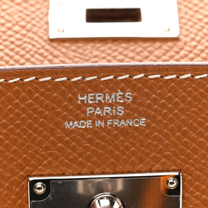 Hermes Epsom Kelly Wallet To Go Gold 6 of 11