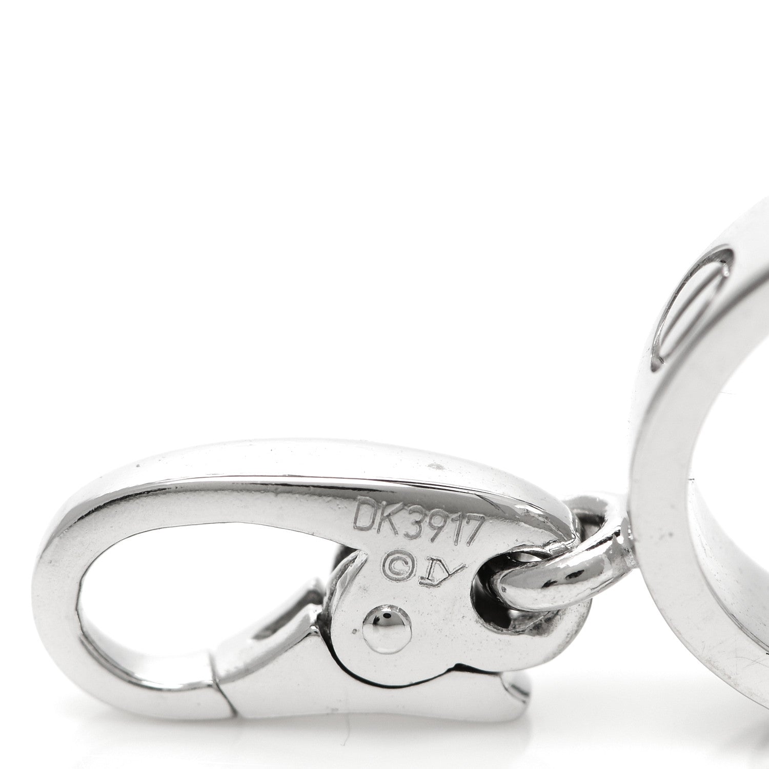 Cartier 18K White Gold LOVE Ring Charm 3 of 4
