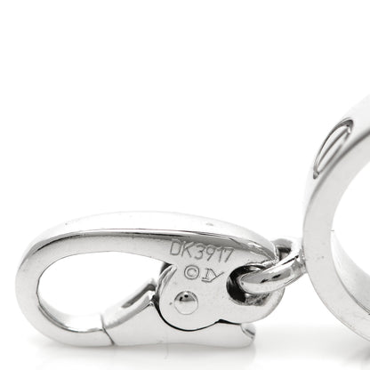Cartier 18K White Gold LOVE Ring Charm 3 of 4