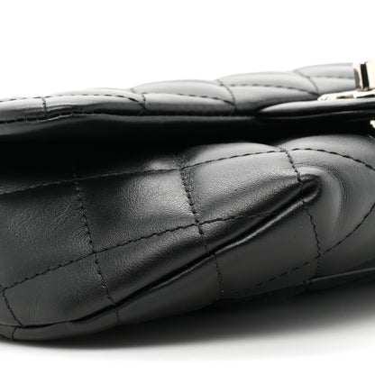 Chanel Calfskin Quilted CC Uniform Flap Belt Bag Black 10 of 10