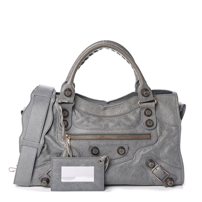 Balenciaga Agneau Giant 21 Silver Hardware City Ardoise 1 of 7