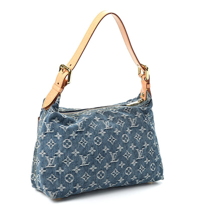 Louis Vuitton Monogram Denim Baggy PM Blue 2 of 8