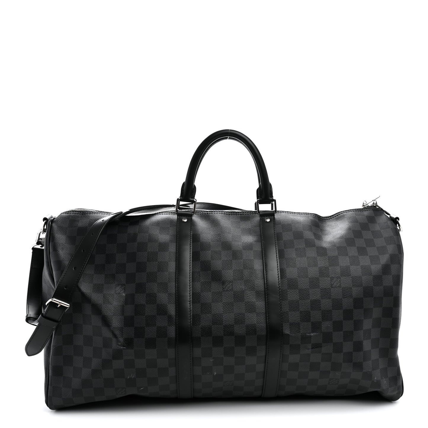 Damier Graphite Keepall Bandouliere 55