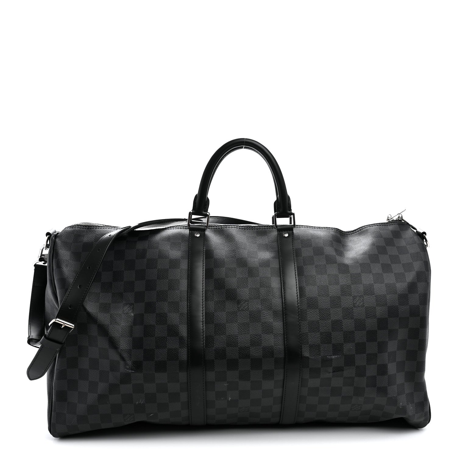 Louis Vuitton Damier Graphite Keepall Bandouliere 55 1 of 9