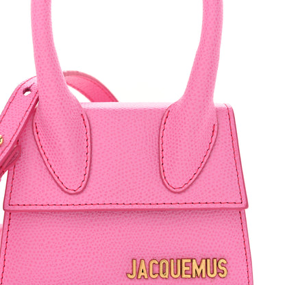 Jacquemus Grained Calfskin Le Chiquito Pink 7 of 9