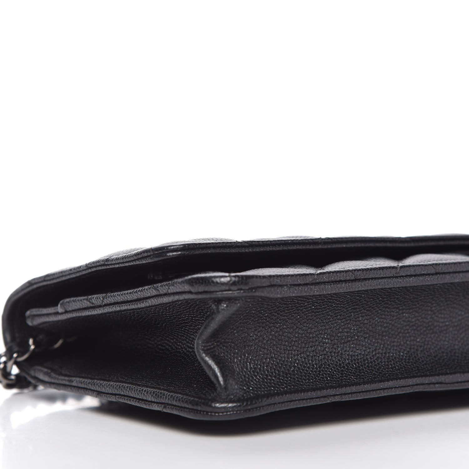 Chanel Caviar Quilted Wallet On Chain WOC Black 6 of 11