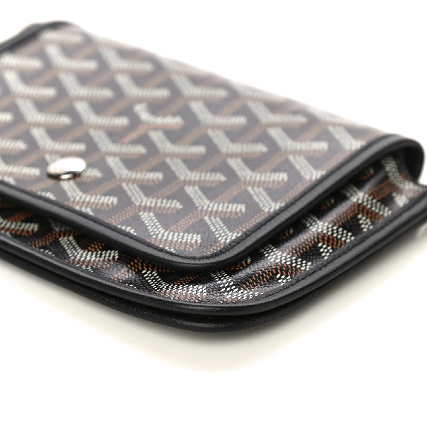Goyard Goyardine Plumet Wallet Clutch Black 9 of 9