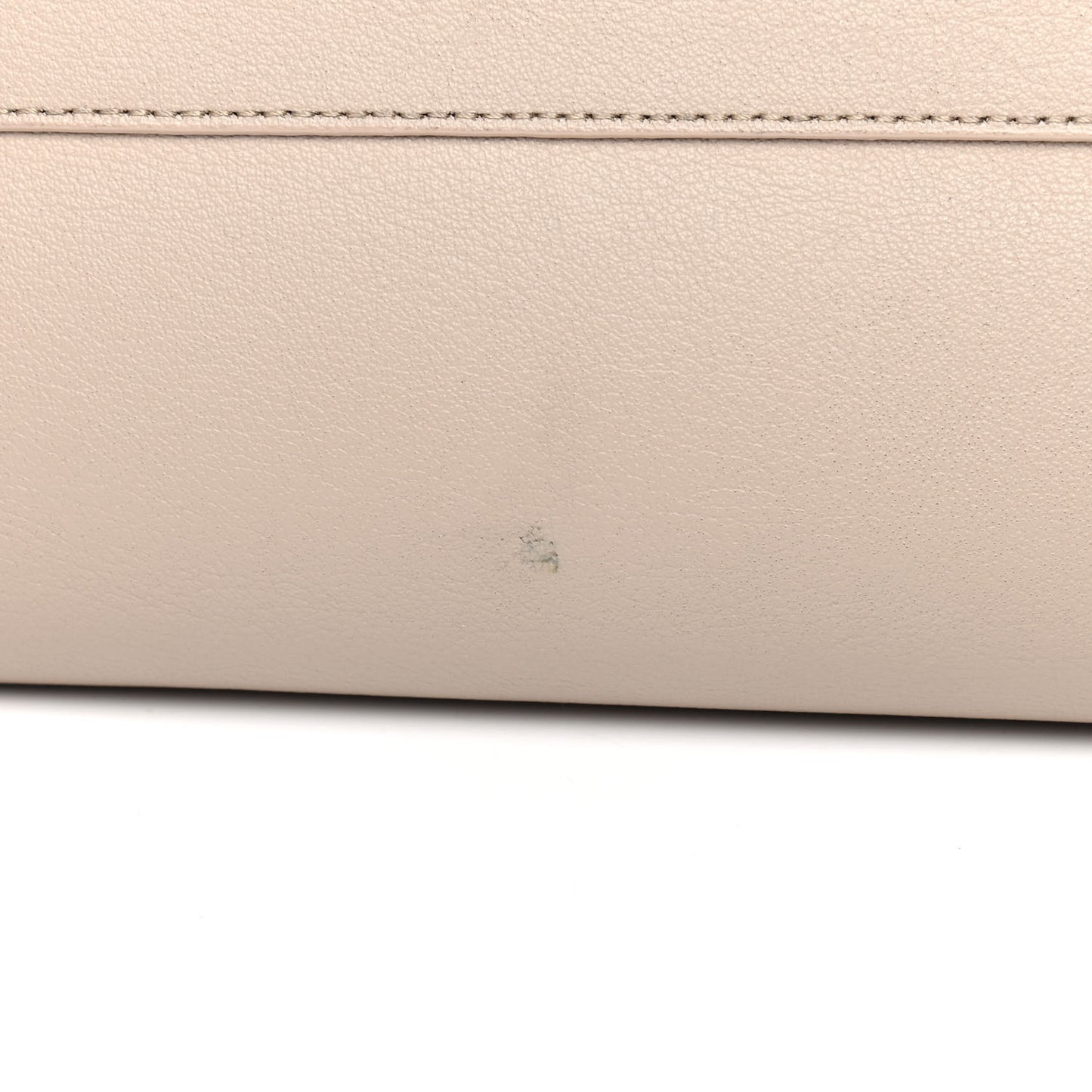Calfskin Large Shopping Tote Natural