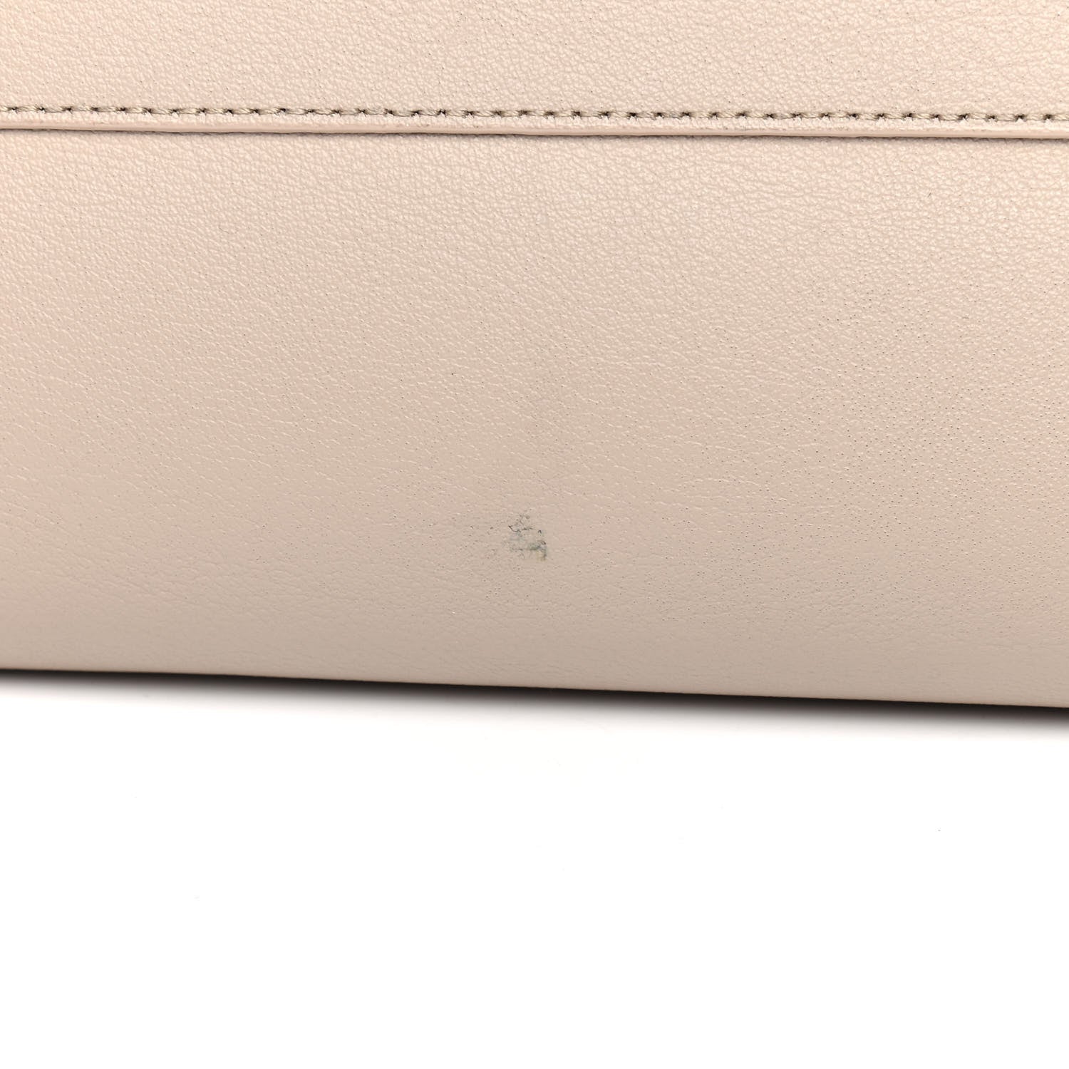 Saint Laurent Calfskin Large Shopping Tote Natural 10 of 10
