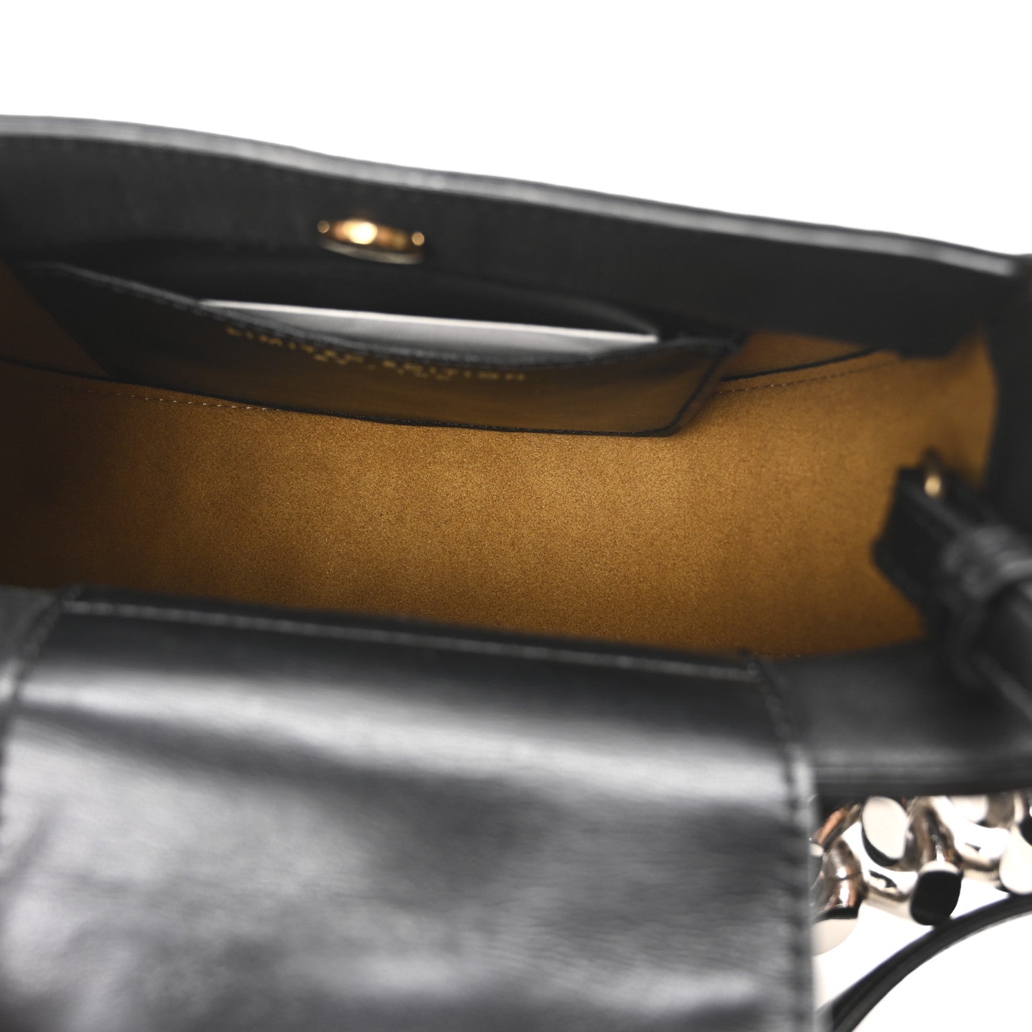 Stella McCartney Grained Mycelium Frayme Mylo Shoulder Bag Black 5 of 11
