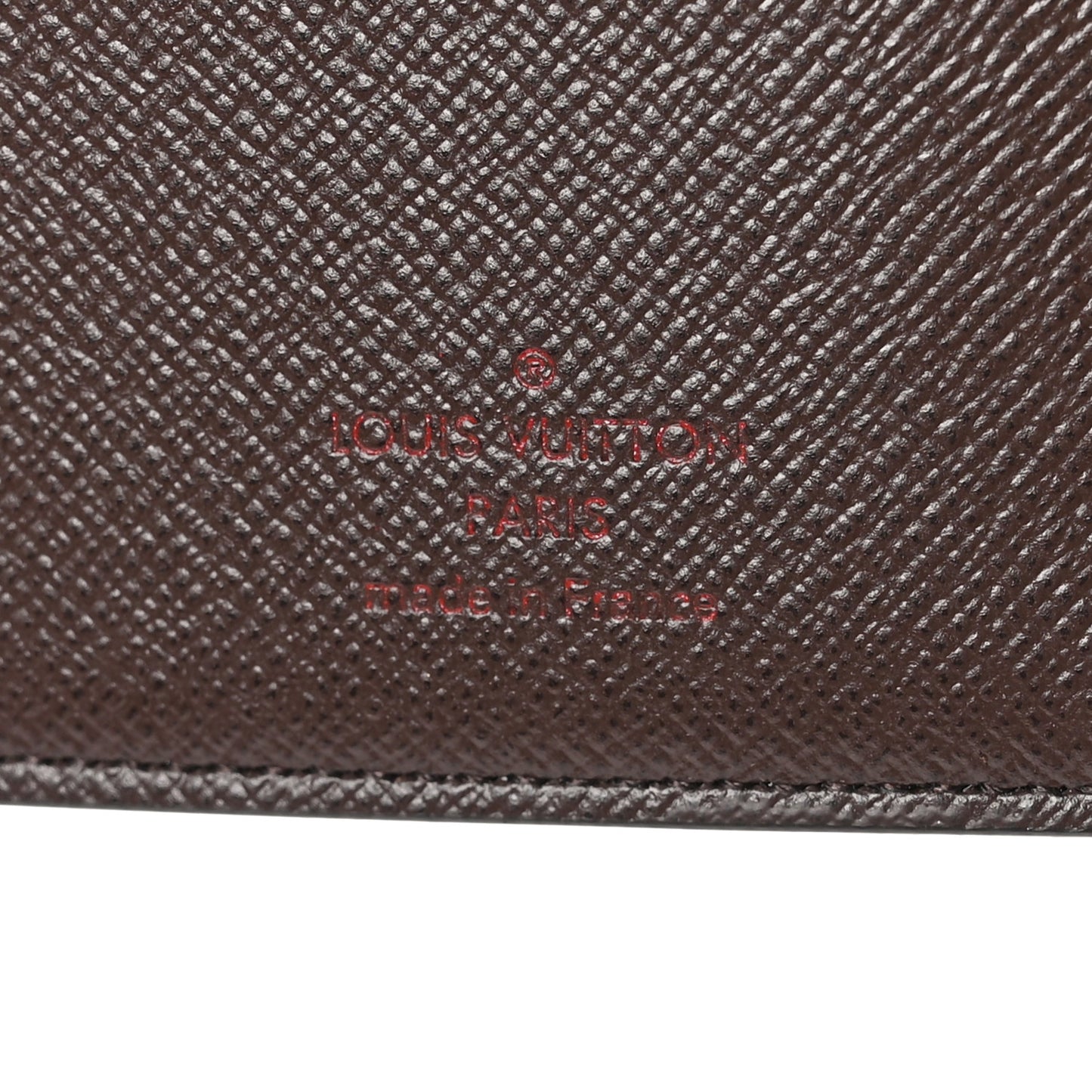 Damier Ebene Medium Ring Agenda Cover