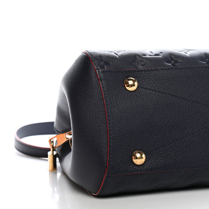 Louis Vuitton Empreinte Montaigne MM Marine Rouge 9 of 10