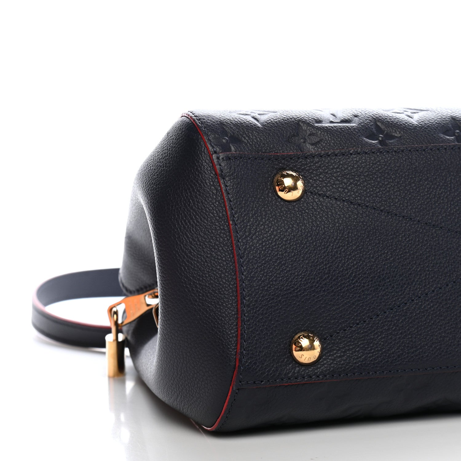 Louis Vuitton Empreinte Montaigne MM Marine Rouge 9 of 10